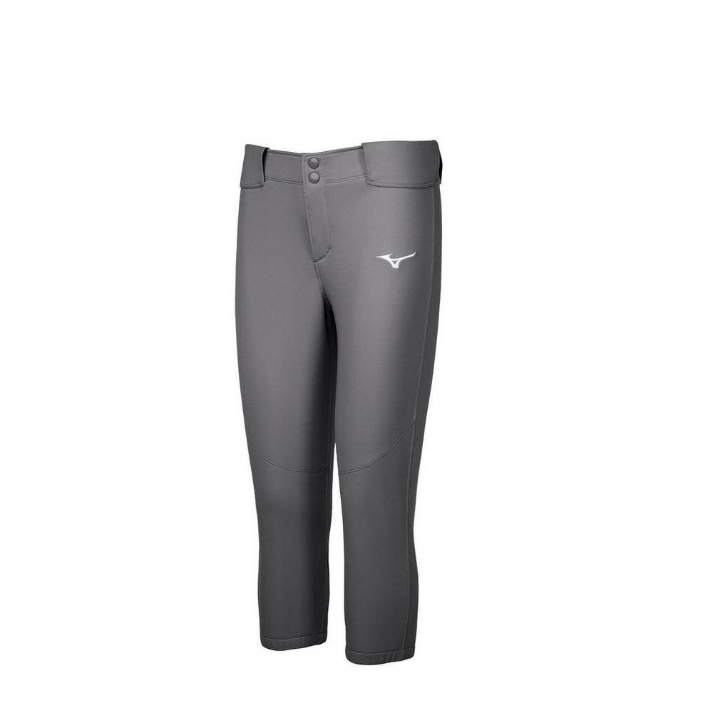 Pantalones Mizuno Belted Stretch Mujer Gris España GEXK-91508